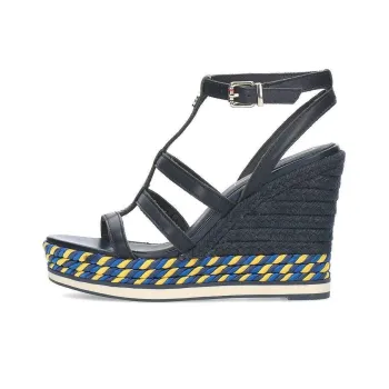 Tommy Hilfiger One Strap Sandals 10.6cm Women's Blue