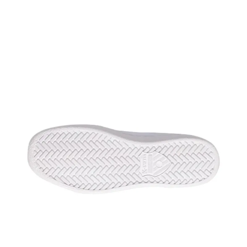 KSWISS Court 66 Lightweight And Breathable Low Top Skateboard Shoes Men's White-4