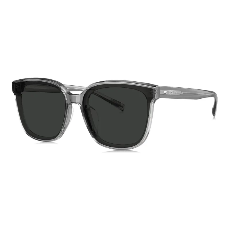 BOLON Plate Frame Square Sunglasses Unisex Black-6