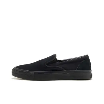 Converse CS Slip On SK Anti-Slip Wear-Resistant Low-Top Skateboard Shoes Unisex Black