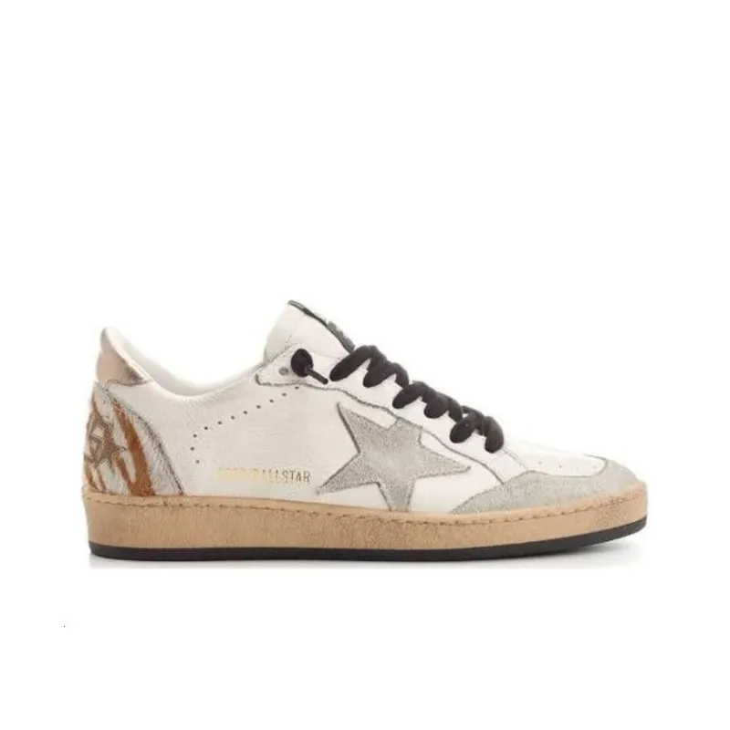Golden Goose Ball Star Leather Sneakers-1