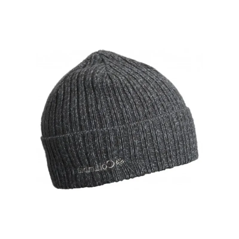Columbia Acrylic Beanies Unisex Gray-1