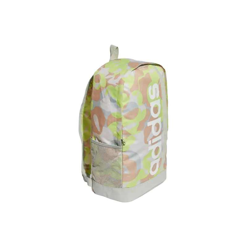 Adidas Recycled Polyester Plain Fabric Backpack Women's Multicolor & Phantom Silver & White-1
