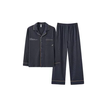 Kerener Pajama Set Men's Charcoal Black