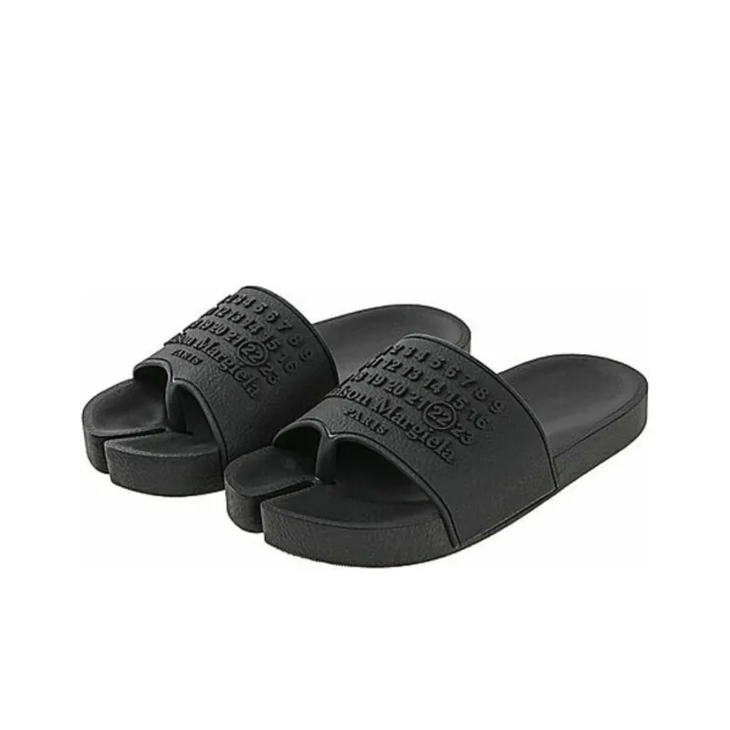 Maison Margiela Tabi Slide Slippers Women's Black-1