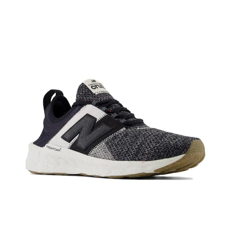 New Balance NB Fresh Foam Cruz Artisan V3 Cushioning, Wear Resistant Mid Top Running Shoes Women's Gray White-2