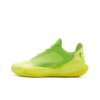 QIAODAN Sharp Edge RISE1.5 Basketball Shoes Men Low Top Bright Yellow Neon Green
