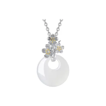 LIU GUI FU JEWELRY Chalcedony Necklaces Women's