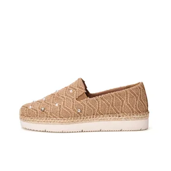 Joy&Mario Espadrilles Women's Beige/White/Red