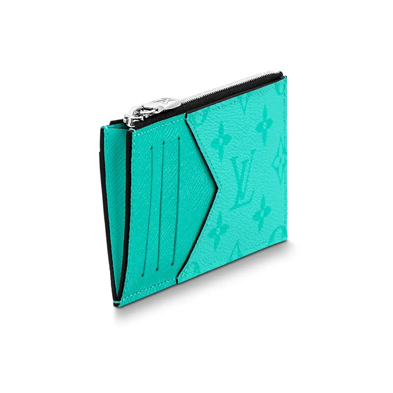 LOUIS VUITTON Coin Card Holder Miami Green-2
