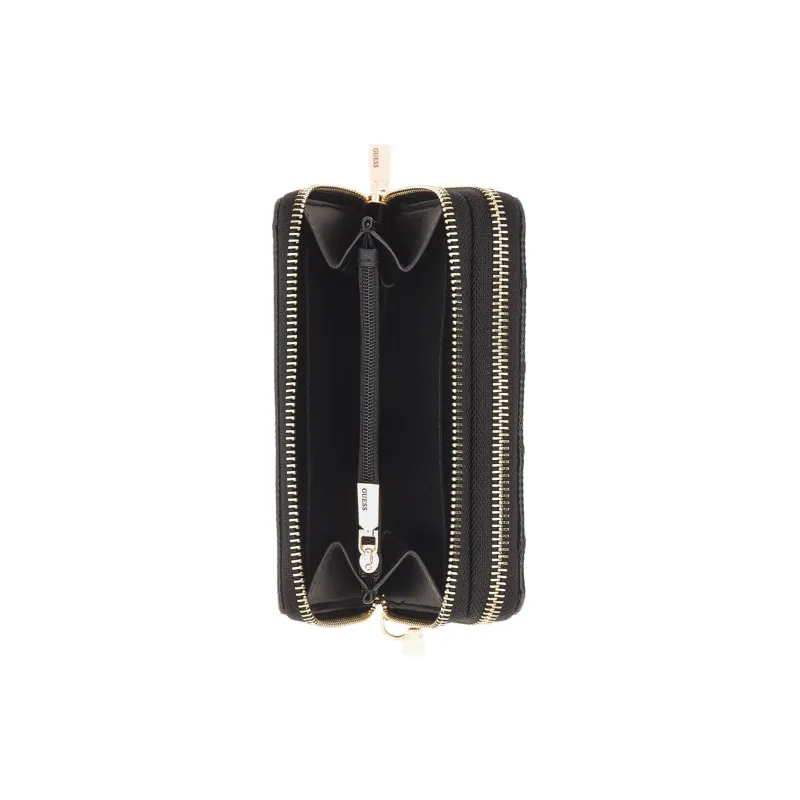 GUESS Polyurethane Wallet Women's Black-3