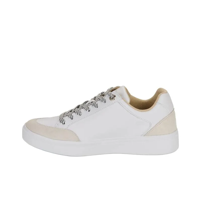 Tommy Hilfiger Low Top Skateboard Shoes Women's White-0