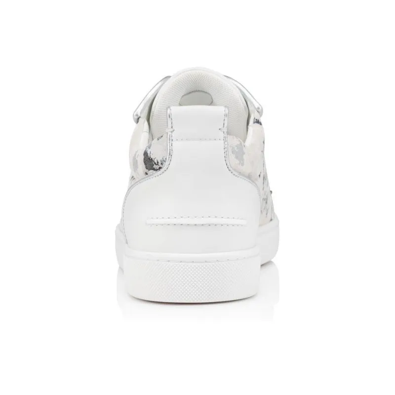 Christian Louboutin Louis Junior Spikes Leather Sneakers-4