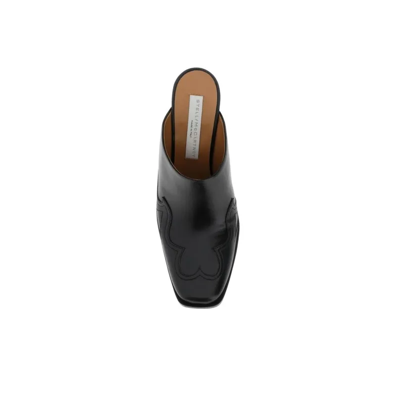 Stella McCartney Square Toe Slip On Mules Women's-3