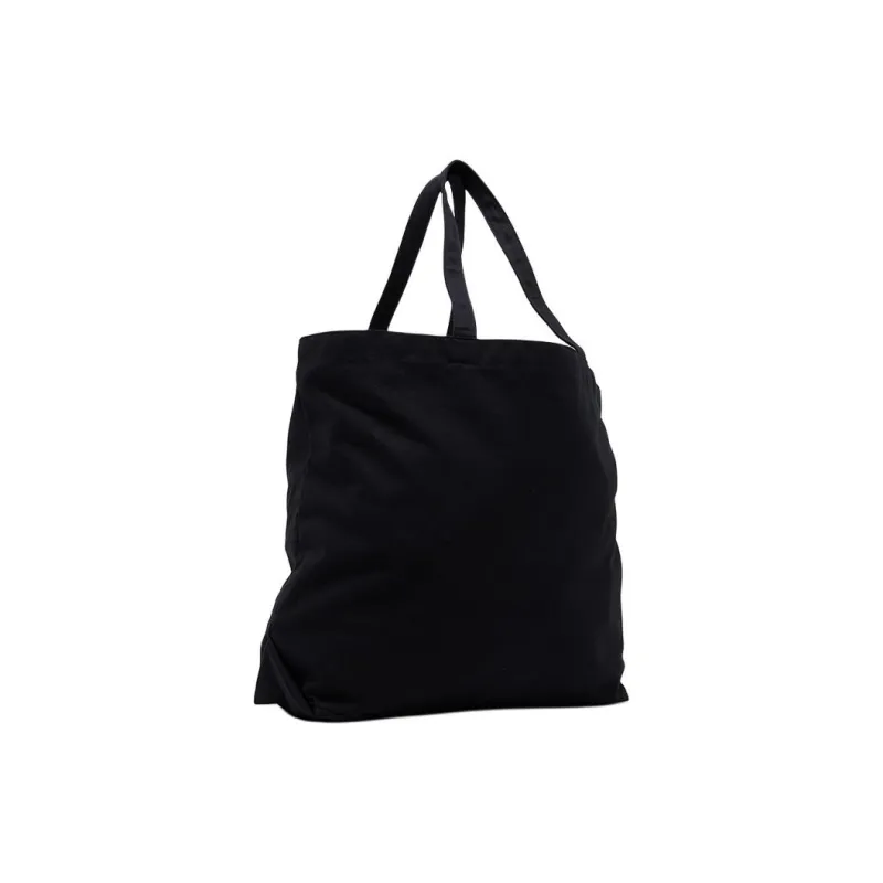 Tommy Hilfiger Cotton Tote Bag, Shopping Bag, Shoulder Bag, Handbag Regular Women's Black-1