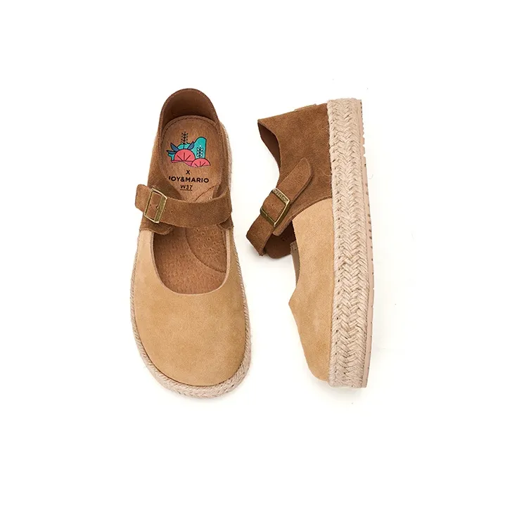 Joy&Mario Espadrilles Women's Brown/Red/Yellow-3