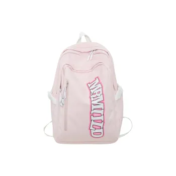 Travel Nylon Backpack Regular Women's Black/Pink/Gray/Green/Blue