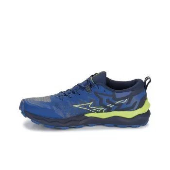 Mizuno WAVE DAICHI 8 Cushioning Wear-Resistant Low-Top Running Shoes Men's Turquoise