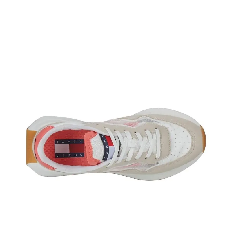Tommy Hilfiger Low Top Casual Shoes Women's Beige-5