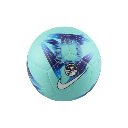 Nike Size 34 Size 5 Size Soccer Rubber Machine Stitched Soccer Ball Unisex Aurora Green Blue White