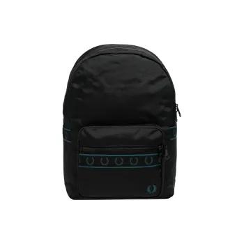 FRED PERRY Polyester Backpack Regular Men's Black