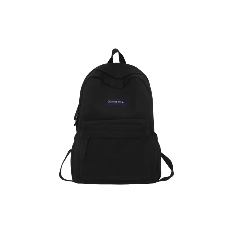 Travel Nylon Backpack Regular Unisex Black/White/Brown/Blue-13