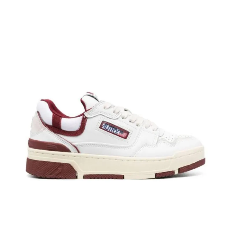 AUTRY Clc Leather Sneakers 'White Syrah' Women's-1
