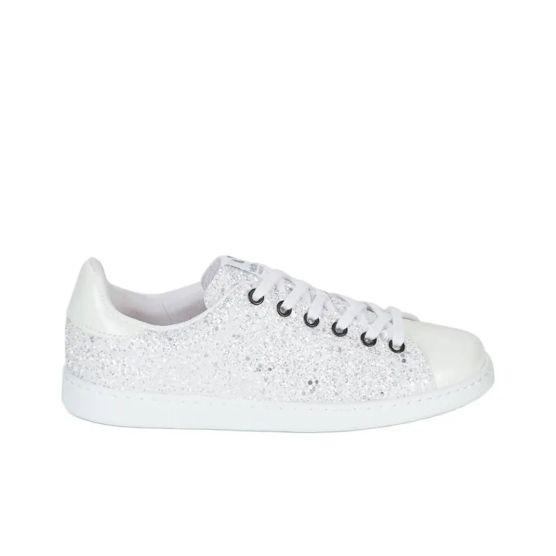 Victoria Beckham Low Top Skateboard Shoes Women's White-1