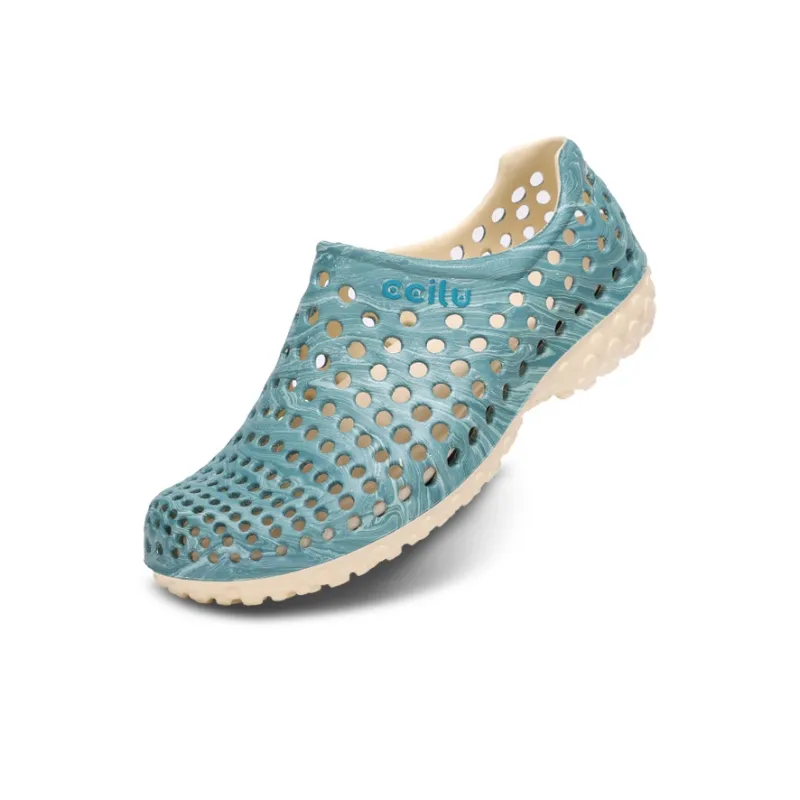 Ccilu Clogs Unisex Water Dyed Dazzling Color-9