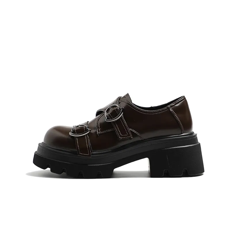 MIS. DANNY Loafers Women's Black/White/Brown-8