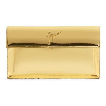 Giuseppe Zanotti Sabhin Leather Clutch Bag