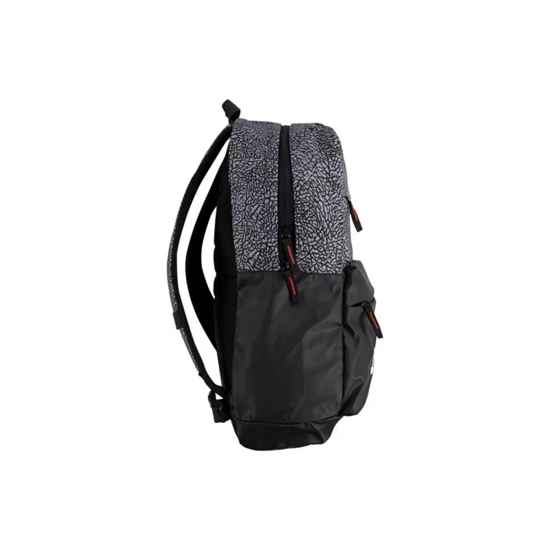 Jordan Polyester Backpack Regular Unisex Black Cement-2