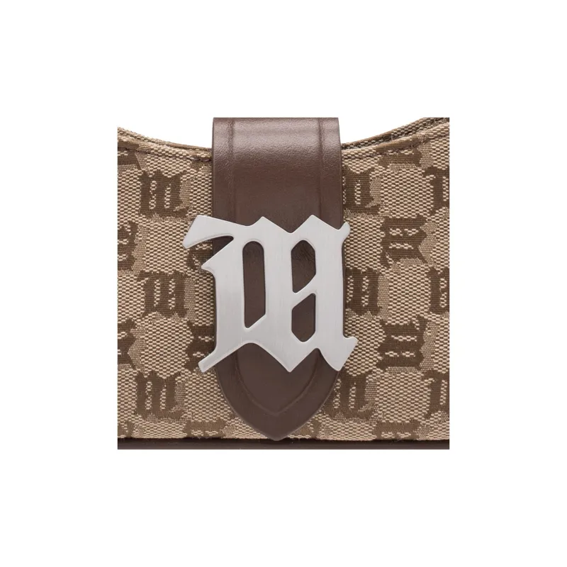 Misbhv Monogram-jacquard Canvas Shoulder Bag-2