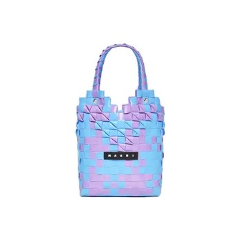 MARNI Logo Patch Top Handle Bag