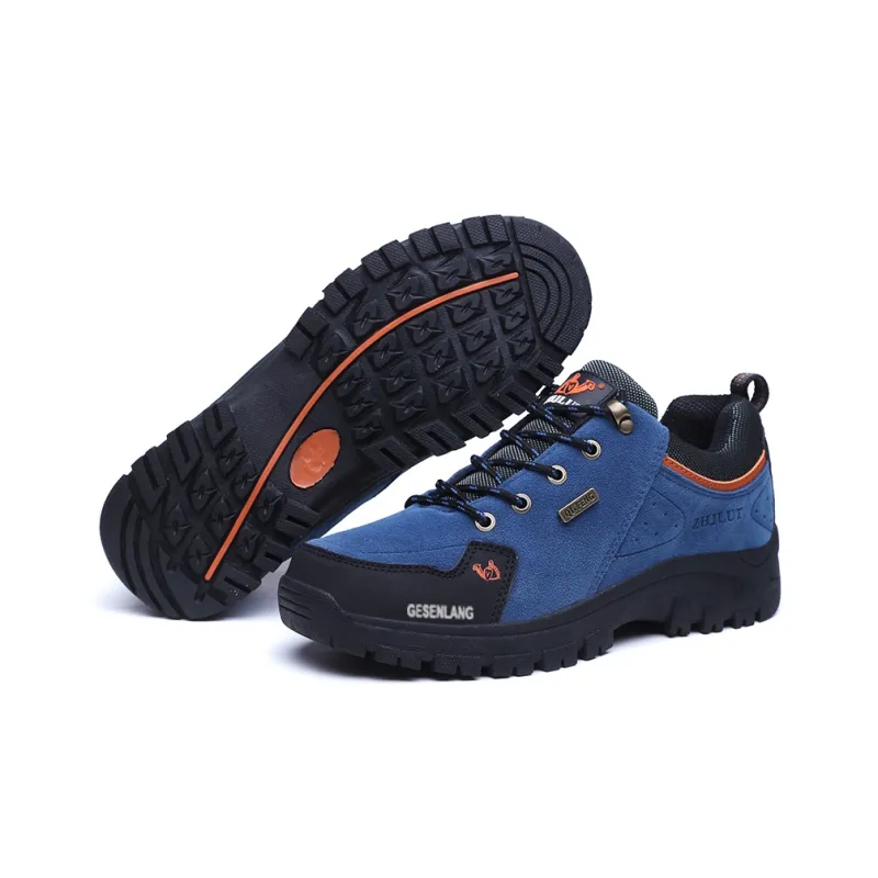 GESENLANG Anti Slip And Wear Resistant Water Resistant Low Top Outdoor Shoes Men's-3