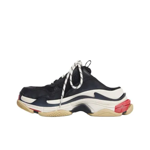 Balenciaga Low Top Casual Shoes Women's Black