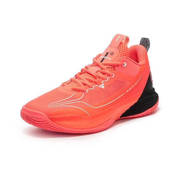 361° ONE MOTION Wave Series Basketball Shoes Men Low Top Red/Black-1