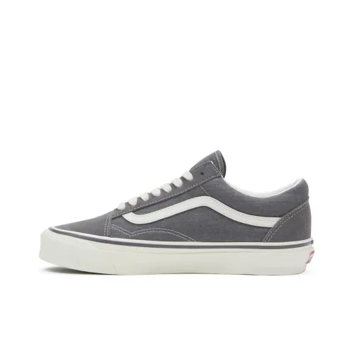 Vans Old Skool Skateboard Shoes Unisex Low-Top Gray/White