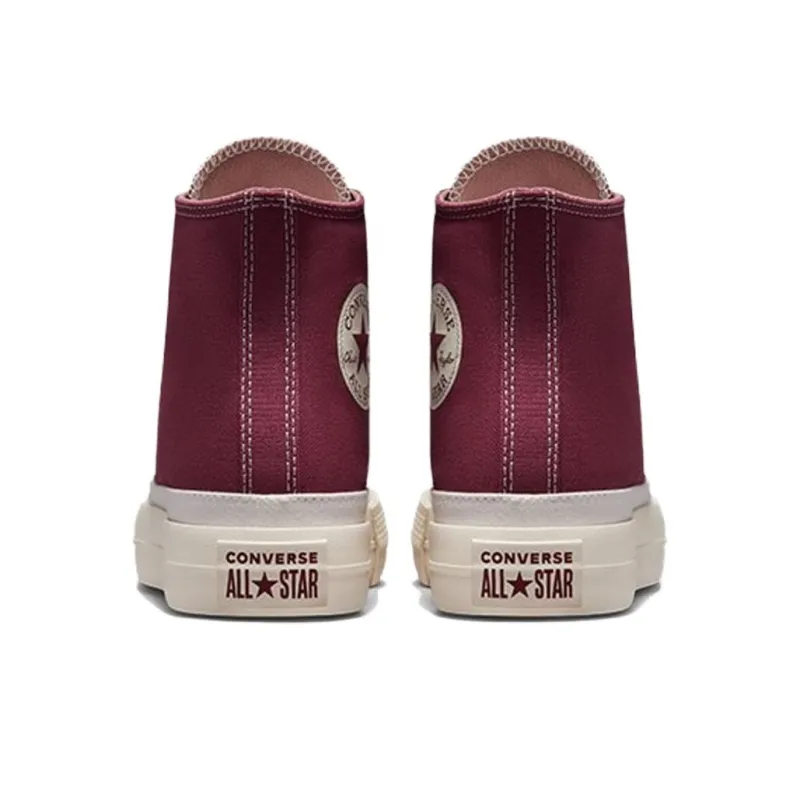 Converse Chuck Taylor All Star Durable Lightweight Cushioning High Top Canvas Shoes Unisex Red-3
