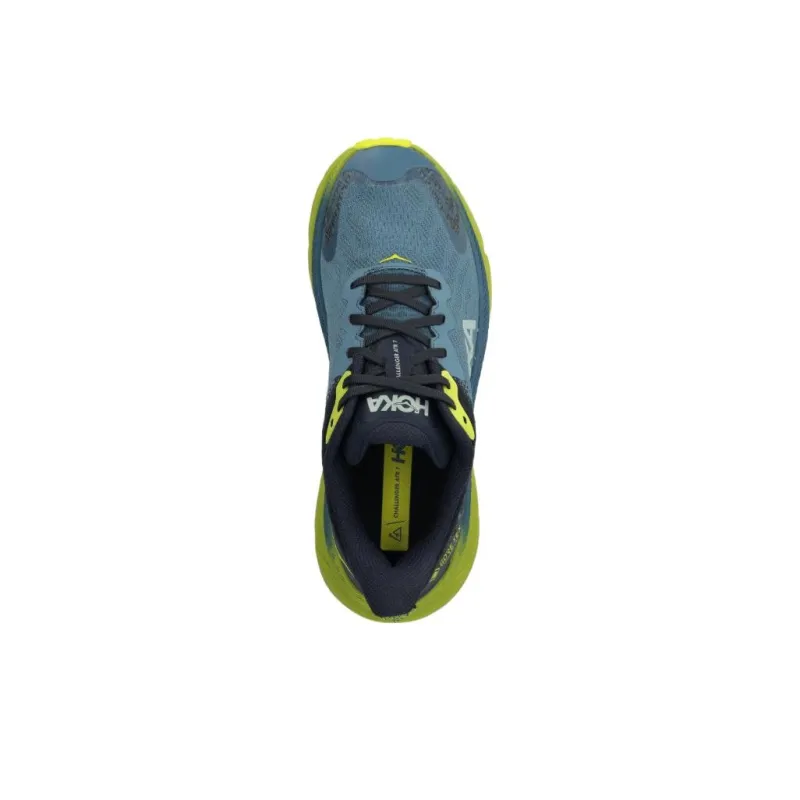 HOKA ONE ONE Challenger Atr 7 Gore Tex Outer Space Dark Citron-2