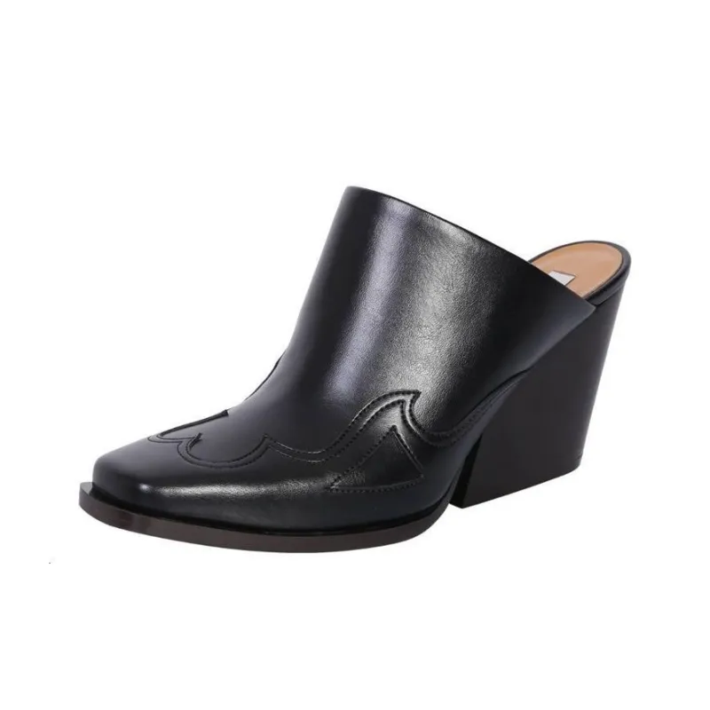 Stella McCartney Square Toe Slip On Mules Women's-2