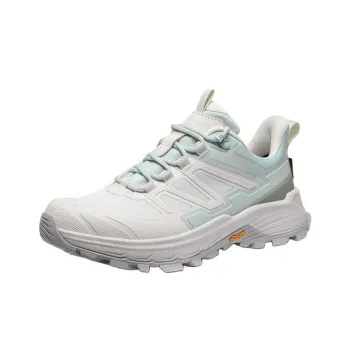 TOREAD Cushioned Anti-Slip Wear-Resistant And Water-Resistant Low-Top Hiking Shoes Women's Auto Gray Green