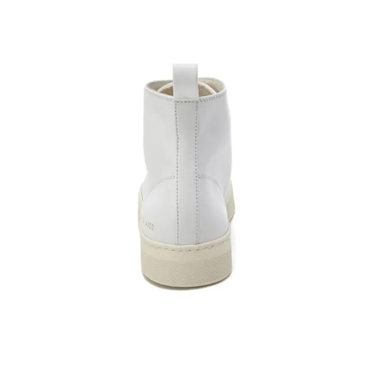 COMMON PROJECTS High Top Skateboard Shoes Men's White-5