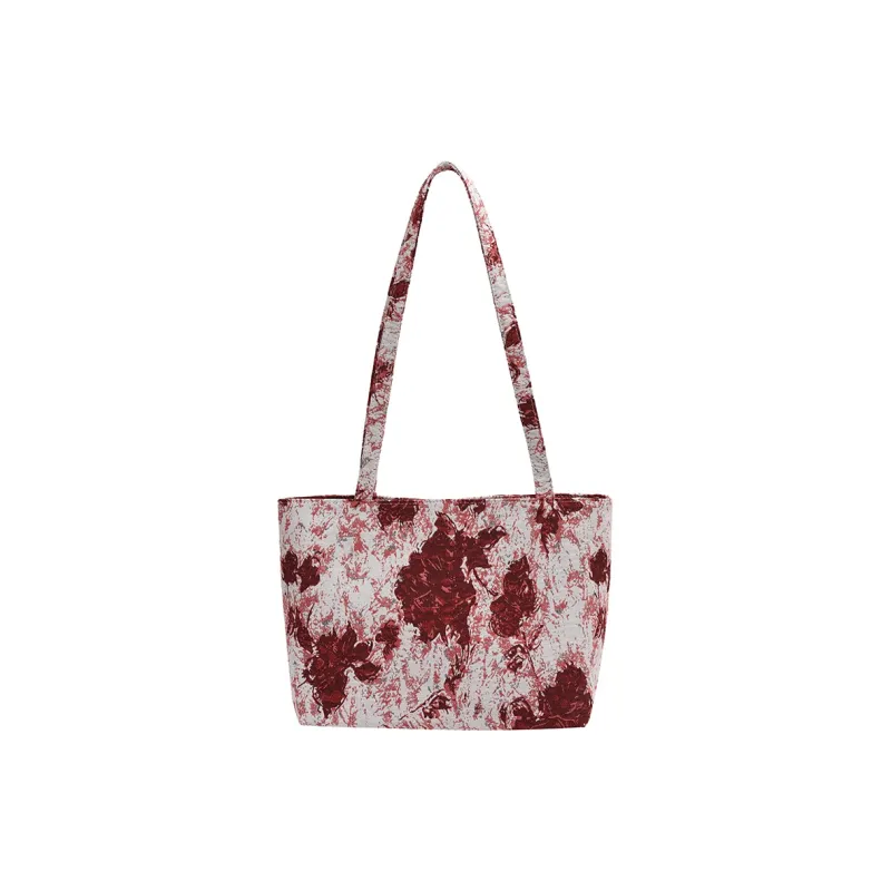 Parker Bear Fabric Tote Bag Shopping Bag Shoulder Bags Regular Unisex Coffee/Blue/Red/Black-16