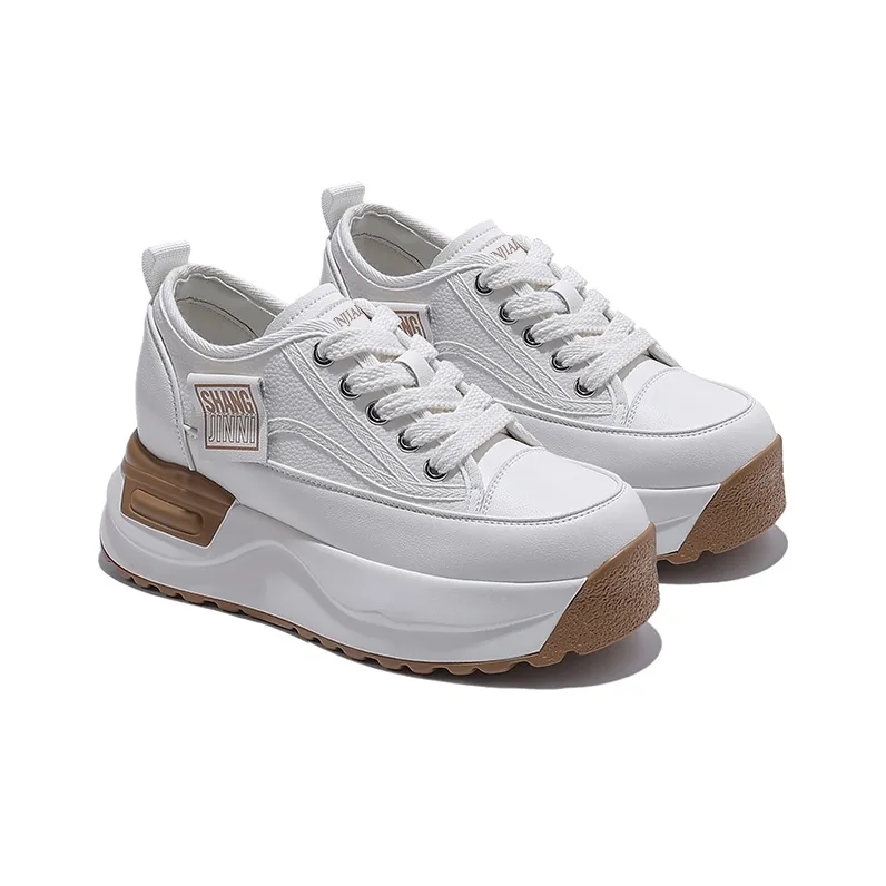 Junjali Lightweight Height Increasing Low Top Casual Shoes Women's-1