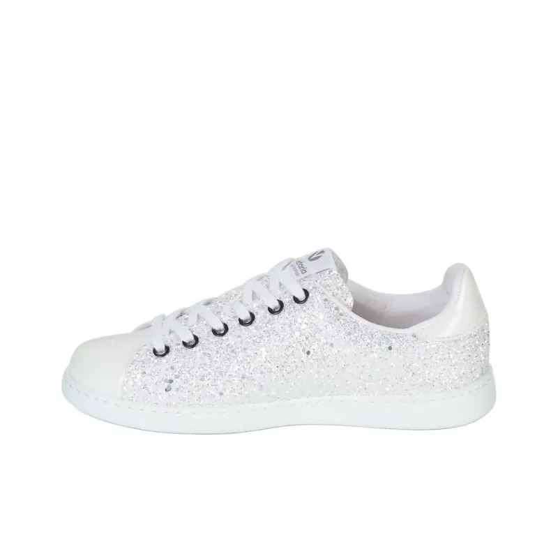 Victoria Beckham Low Top Skateboard Shoes Women's White-0