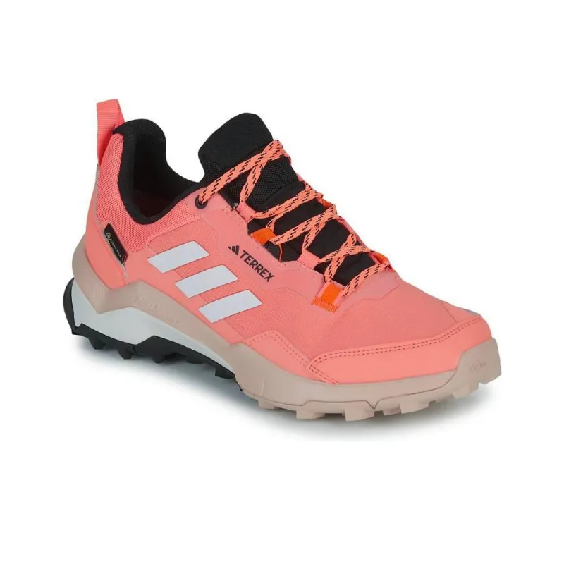 Adidas Terrex Ax4 GTX Cushioning Wear-Resistant Low-Top Trekking Shoes Women's Orange-2