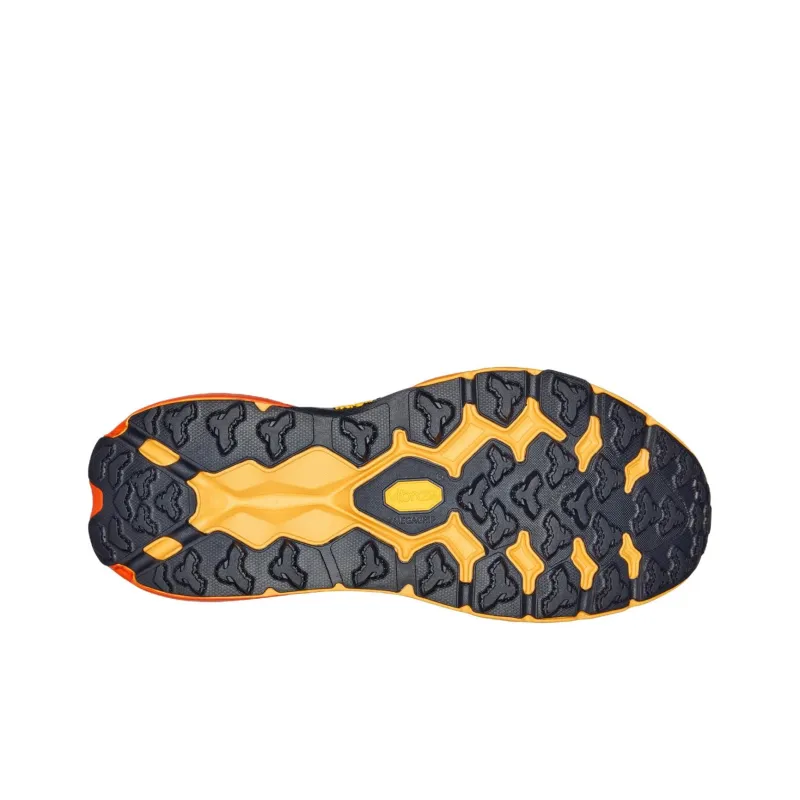 HOKA ONE ONE Speedgoat 5 Mid GORE TEX' Shock Absorbers With Slip Resistant Features Mid Top Running Shoes Unisex Orange-4