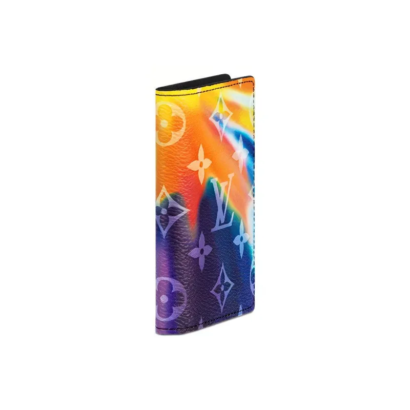 LOUIS VUITTON Pocket Organizer Sunset Monogram Multicolor-1