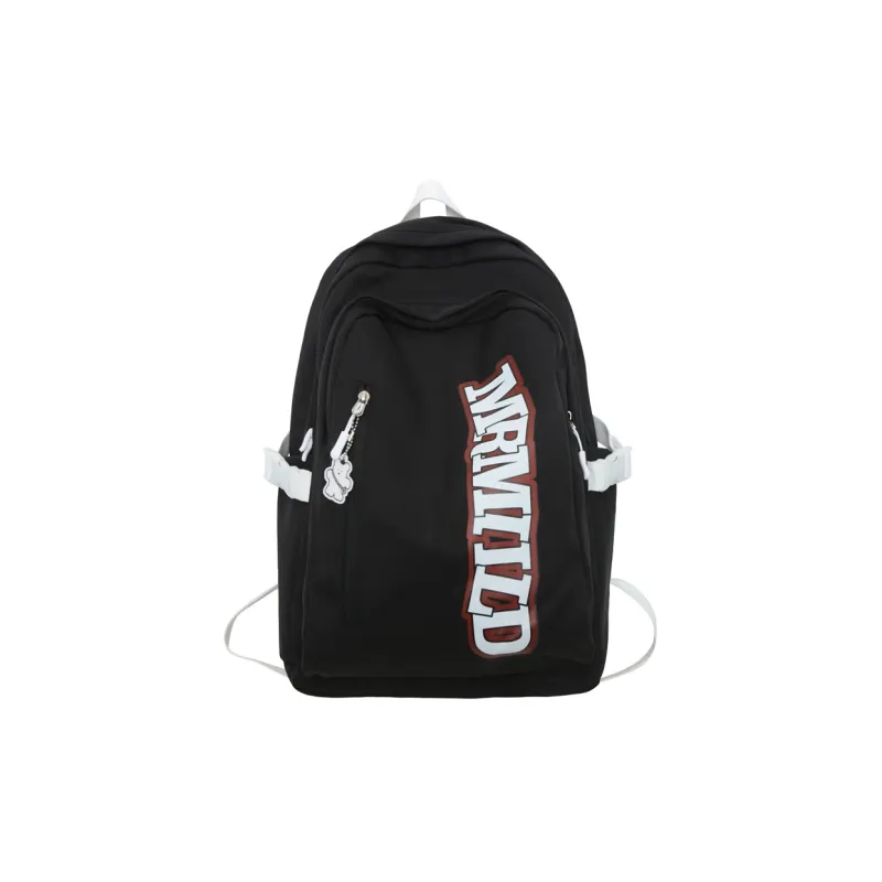 Travel Nylon Backpack Regular Women's Black/Pink/Gray/Green/Blue-15